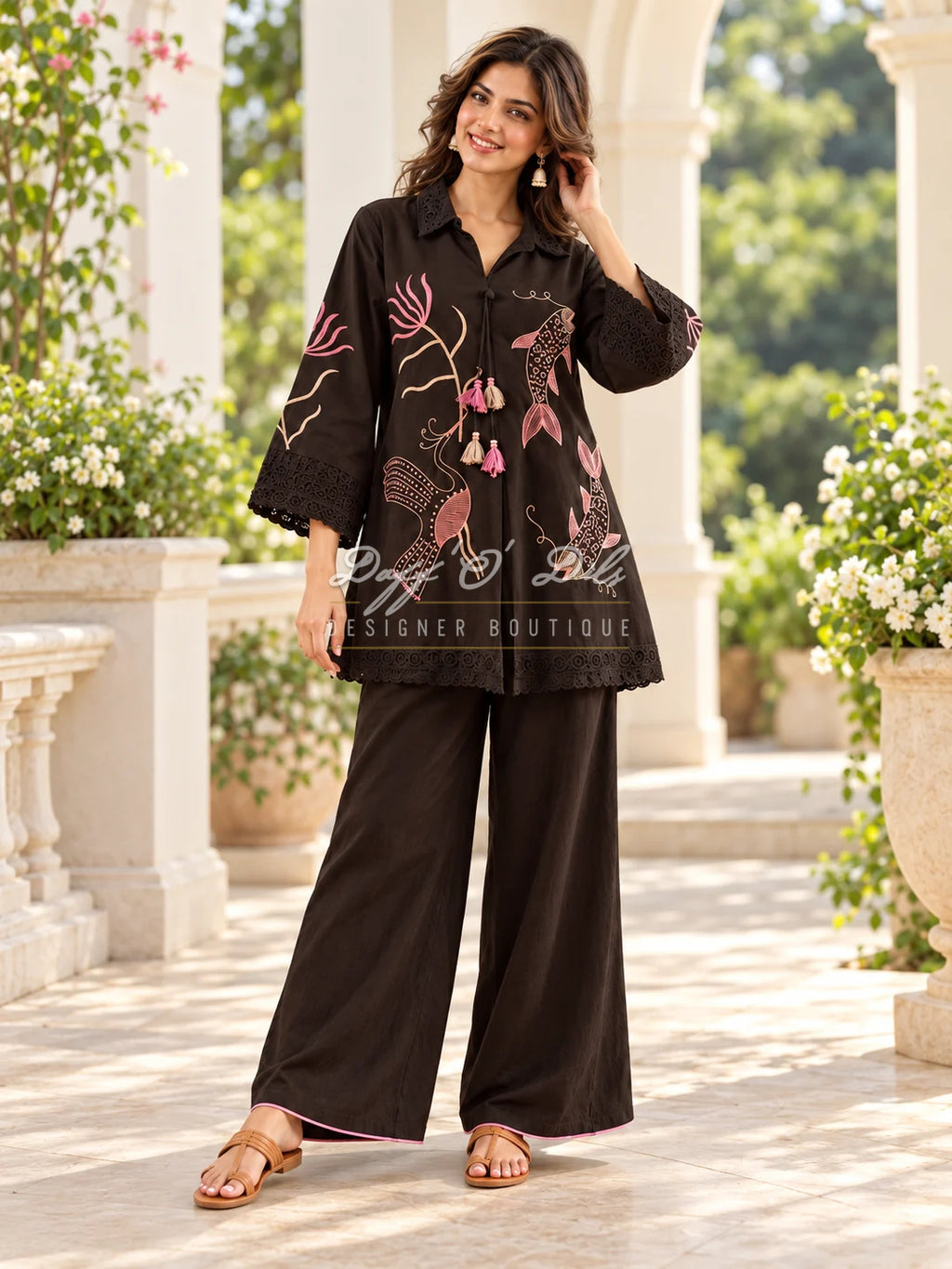 DESIGNER FLEX COTTON CO-ORD SET