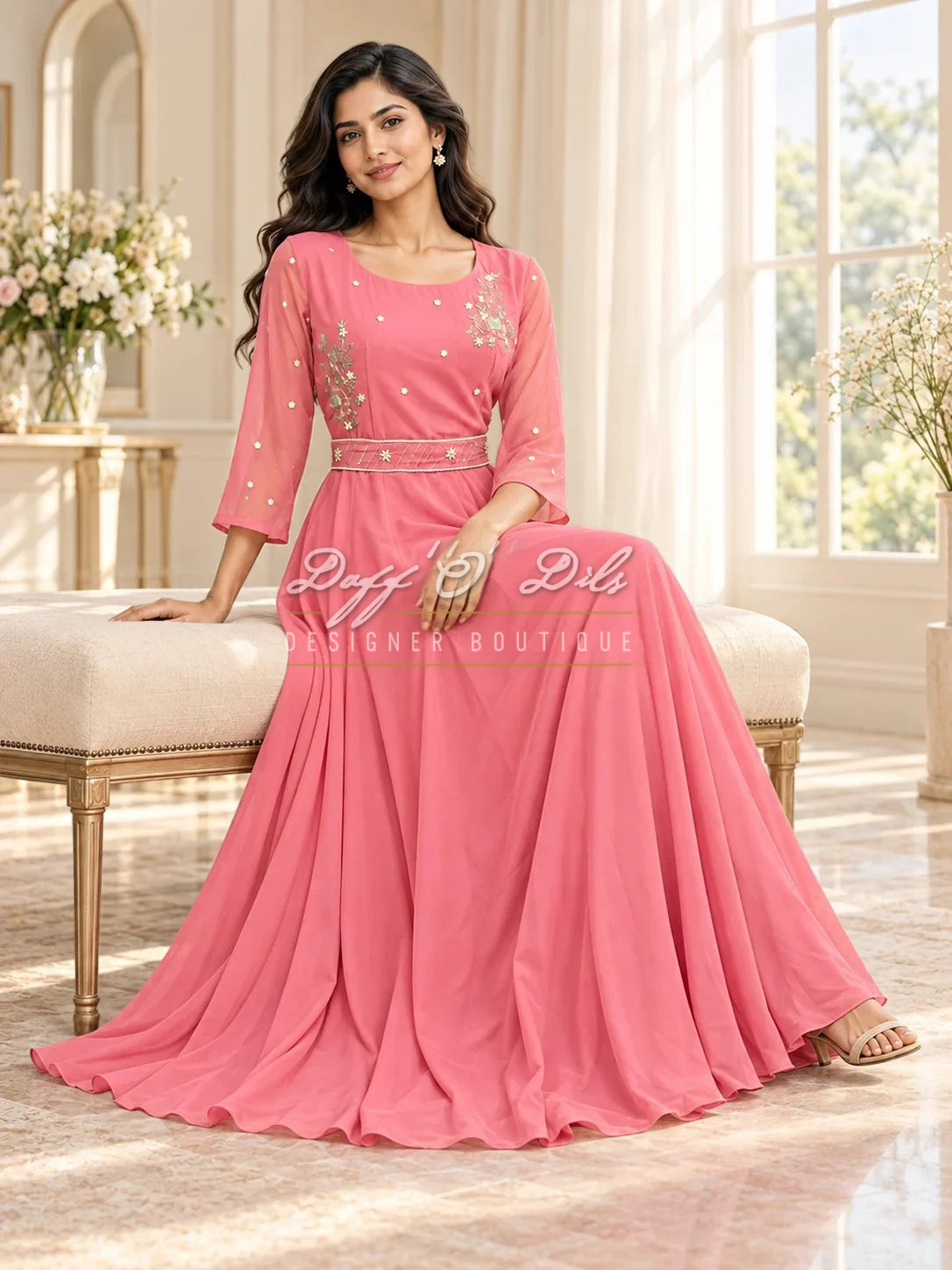 Indo Western Designer Gown