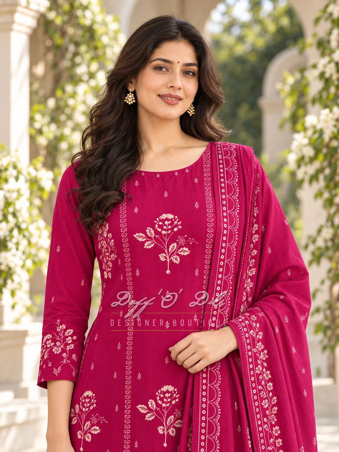 Premium Cotton 3 Piece Suit