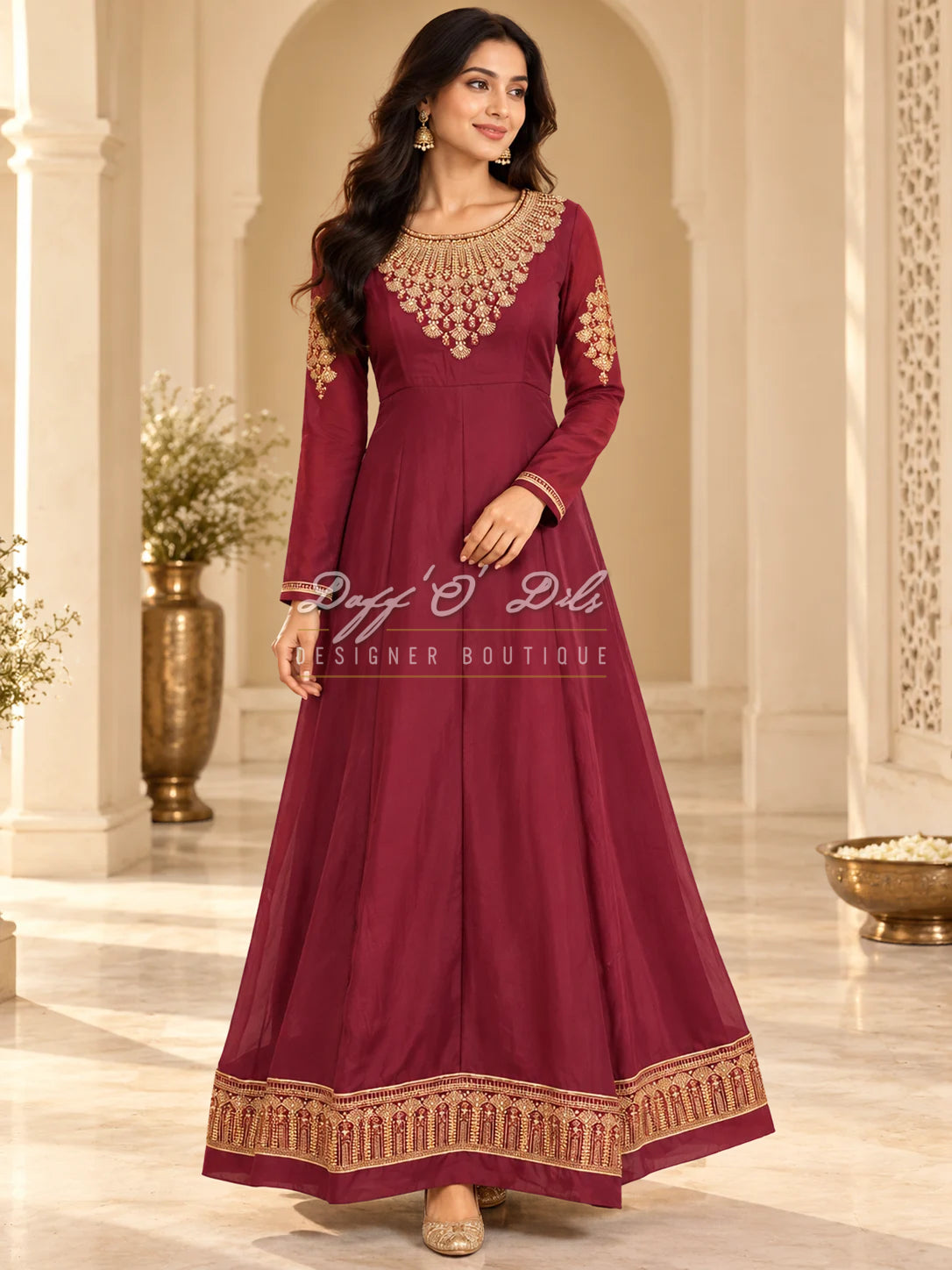 ANARKALI GEORGETTE PARTY WEAR SALWAR SUIT