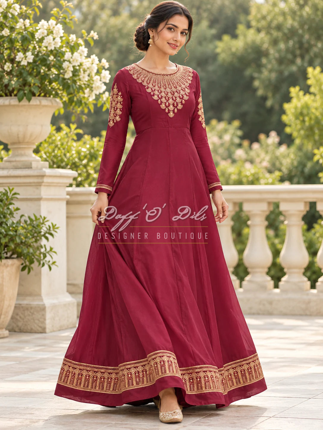 ANARKALI GEORGETTE PARTY WEAR SALWAR SUIT