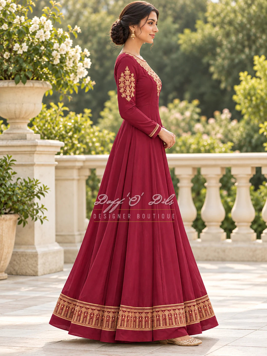 ANARKALI GEORGETTE PARTY WEAR SALWAR SUIT