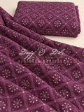 Georgette Viscose Designer Fabric