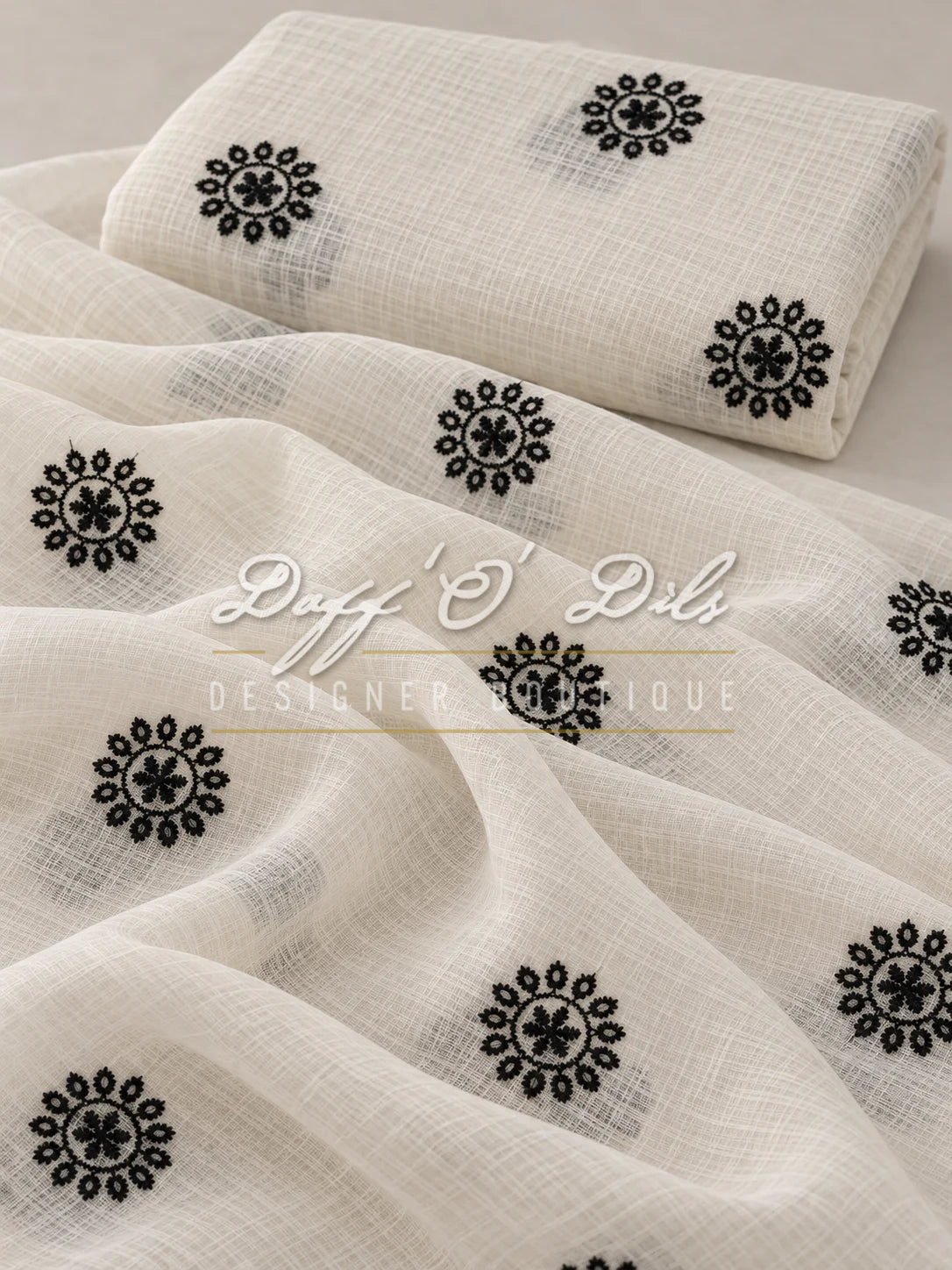Net Cotta Embroidery Fabric