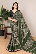 ELEGANT IKAT CHANDERI SAREE