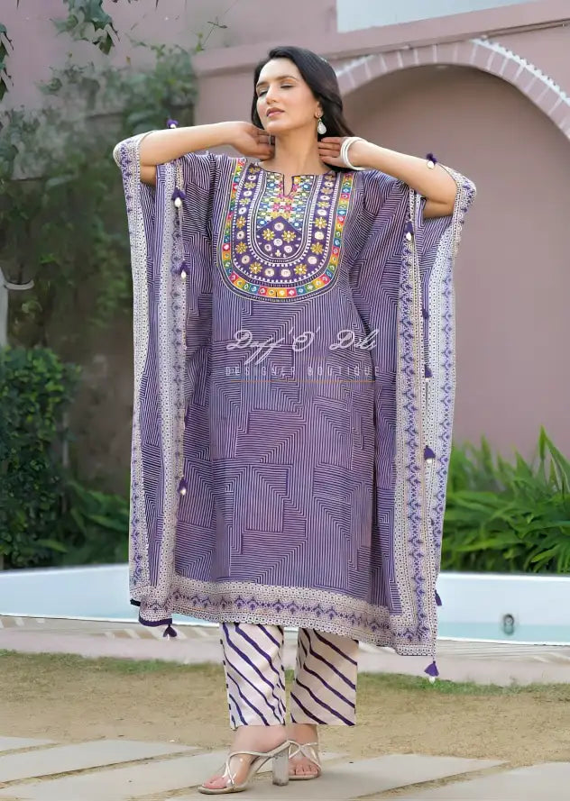 Designer Kaftan Set