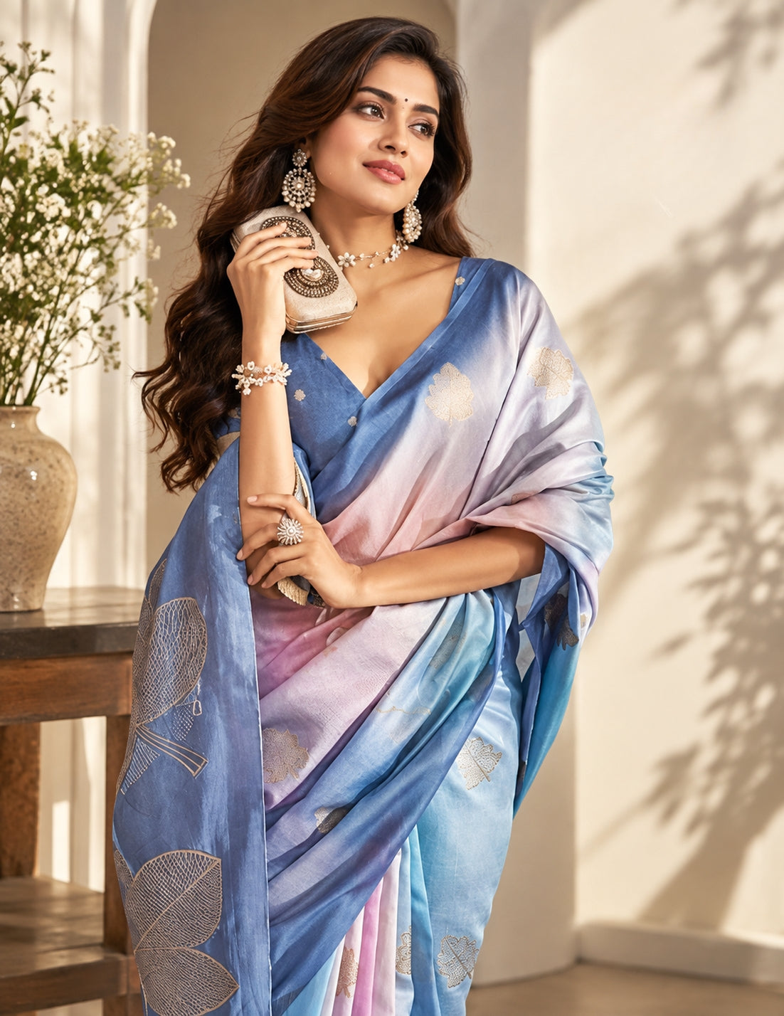 PURE HANDLOOM KHADI SILK SAREE