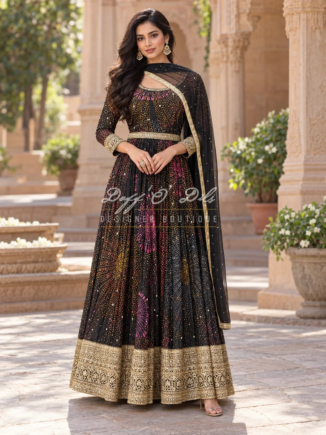Georgette Salwar Designer Suit
