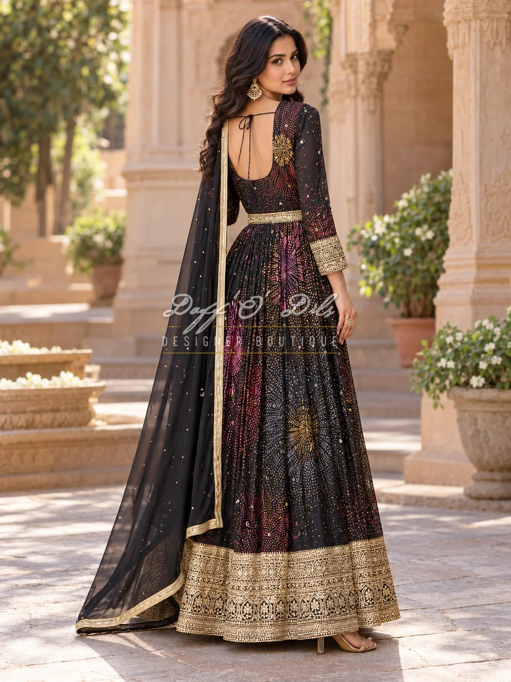 Georgette Salwar Designer Suit