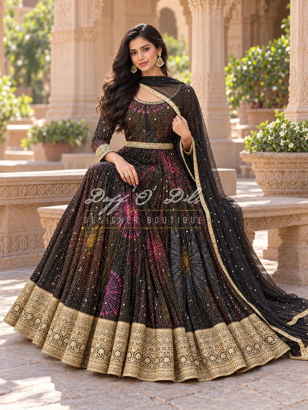 Georgette Salwar Designer Suit
