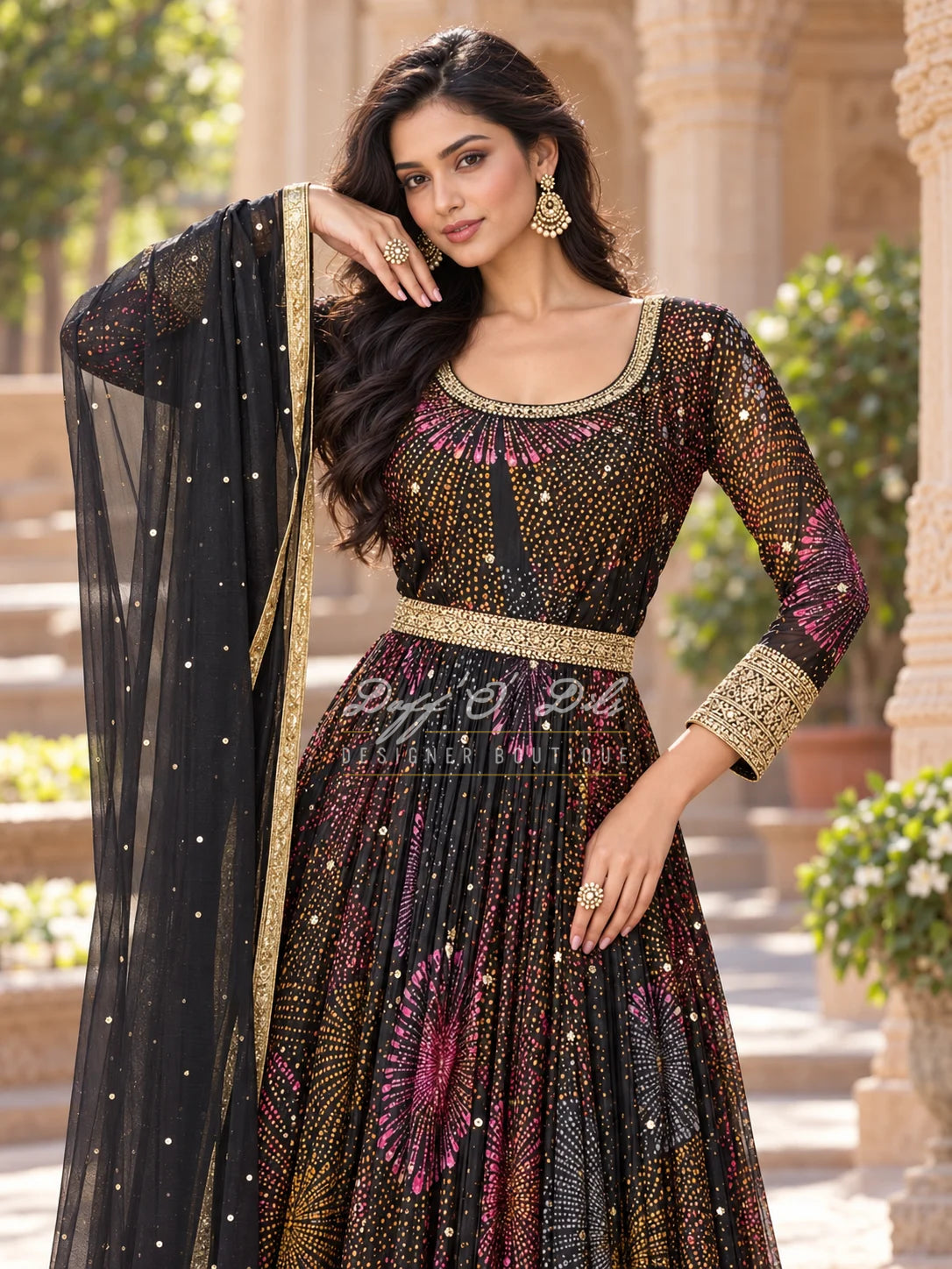 Georgette Salwar Designer Suit