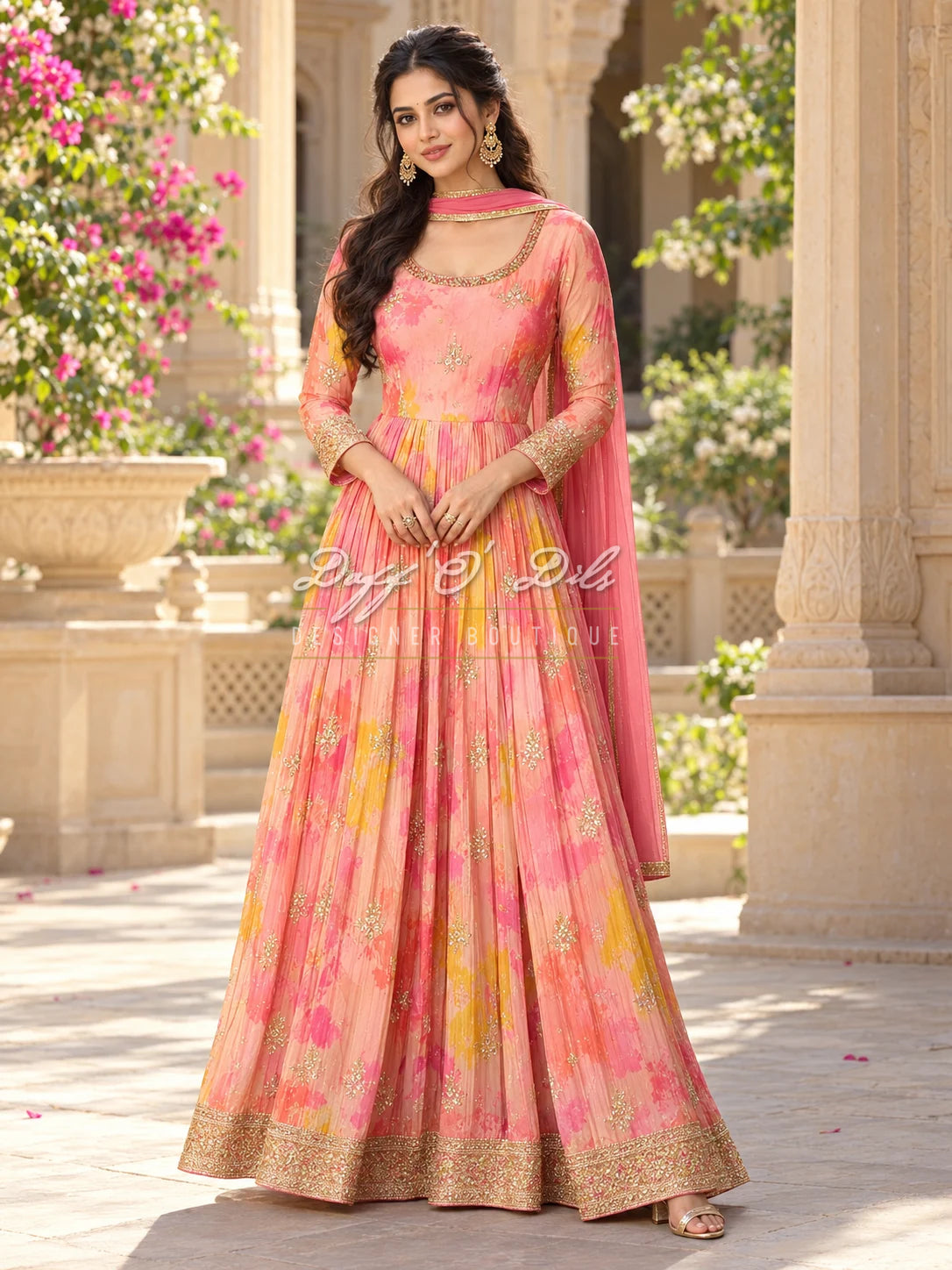 Georgette Salwar Designer Suit