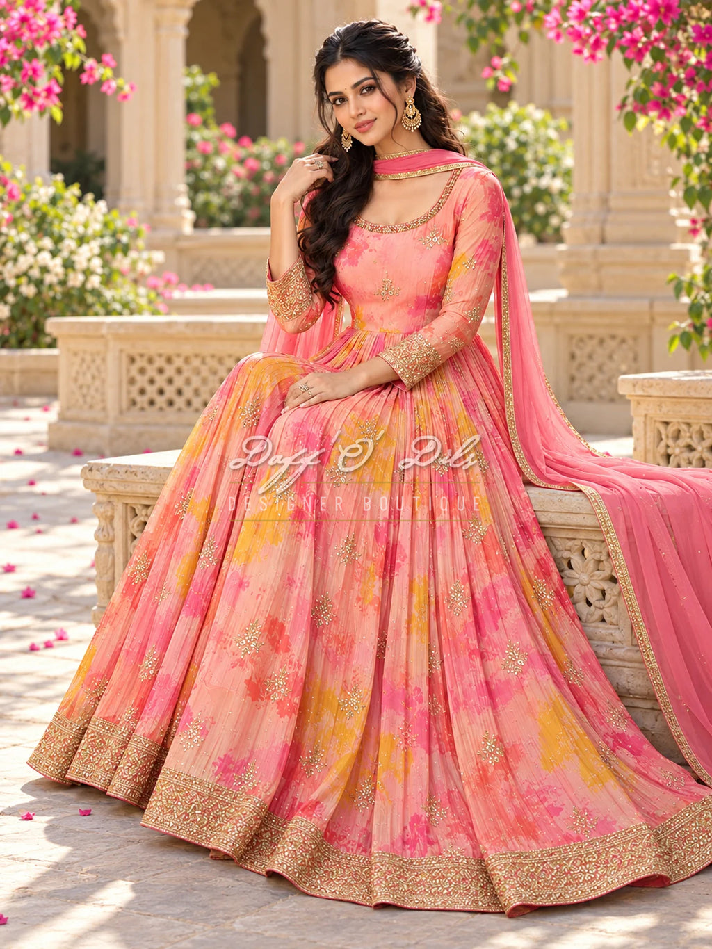 Georgette Salwar Designer Suit
