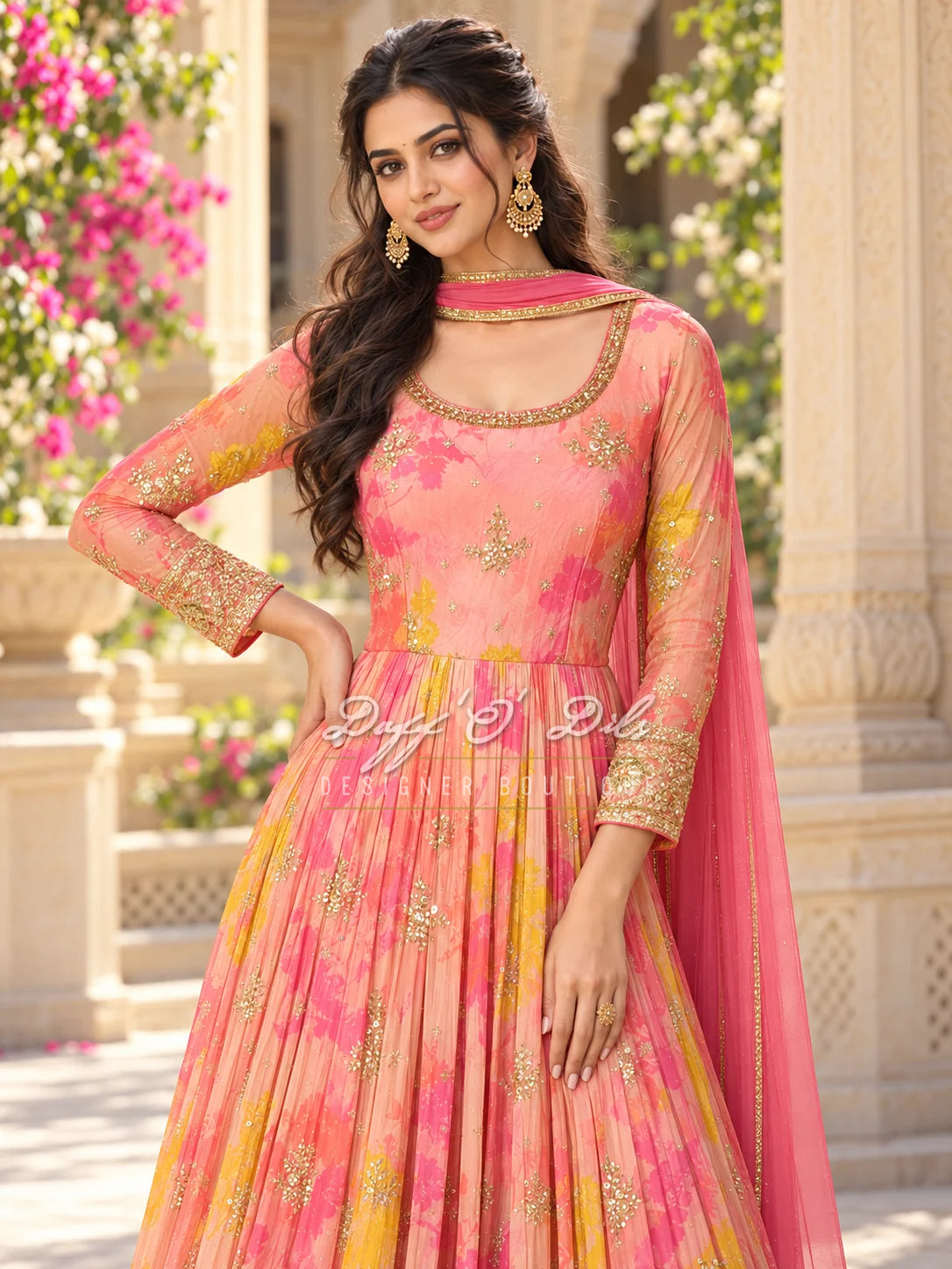 Georgette Salwar Designer Suit