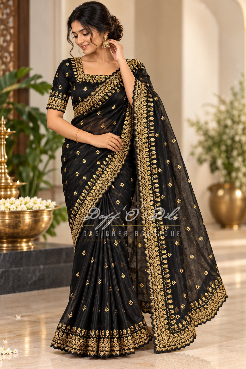 JIMMY CHOO DESIGNER SAREE