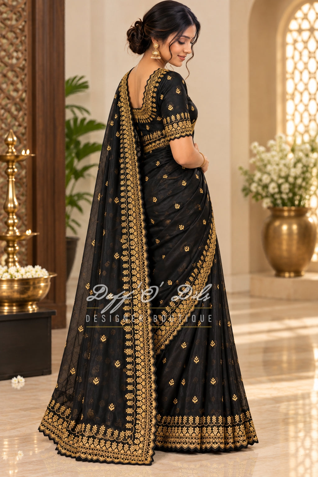 JIMMY CHOO DESIGNER SAREE